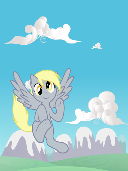 Size: 6254x8338 | Tagged: safe, artist:jessy, artist:tim015, derpibooru import, derpy hooves, pegasus, pony, absurd resolution, female, mare, solo