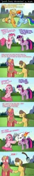 Size: 1200x6126 | Tagged: safe, artist:skunkiss, derpibooru import, applejack, big macintosh, caramel, pinkie pie, rainbow dash, twilight sparkle, :p, androphobia, anti-gay, appledash, bedroom eyes, caramac, comic, crying, double standard, explaining the fandom, eye contact, female, floppy ears, frown, gay, gay in front of girls, glare, grin, gritted teeth, holding hooves, homophobia, hypocrisy, ku klux klan, lesbian, magic, male, pinkamena diane pie, pitchfork, pointing, sad, shipping, smiling, telekinesis, tongue out, torch, we are going to hell, wide eyes