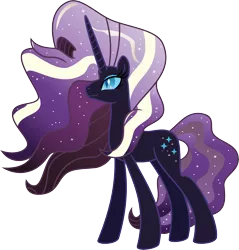 Size: 12113x12662 | Tagged: absurd resolution, artist:ulyssesgrant, derpibooru import, idw, idw showified, nightmare rarity, safe, simple background, solo, spoiler:comic, transparent background, vector