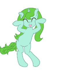 Size: 600x750 | Tagged: safe, artist:sketchydesign78, derpibooru import, edit, oc, oc:sketchy design, unofficial characters only, pony, animated, base used, bipedal, caramelldansen, cute, dancing, loop, redo, revised, simple background, solo, white background