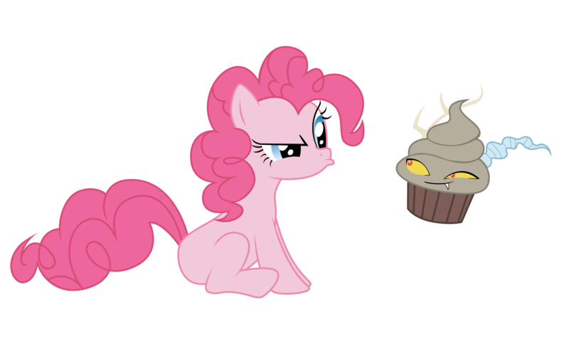 Size: 5000x3000 | Tagged: artist:erisgrim, cupcake, derpibooru import, discord, food, missing cutie mark, pinkie pie, safe