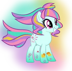 Size: 727x718 | Tagged: safe, artist:berrypunchrules, derpibooru import, sunny flare, ponified, earth pony, pony, equestria girls, friendship games, equestria girls ponified, rainbow power, rainbow power-ified, simple background, transparent background