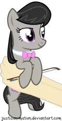 Size: 3417x6667 | Tagged: safe, artist:justisanimation, derpibooru import, octavia melody, human, pony, cute, hand, holding a pony, justis holds a pony, offscreen character, simple background, solo, tavibetes, transparent background, vector