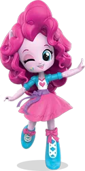 Size: 192x385 | Tagged: safe, derpibooru import, official, pinkie pie, equestria girls, clothes, doll, equestria girls minis, skirt, solo, toy