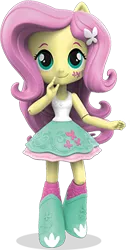 Size: 177x341 | Tagged: safe, derpibooru import, official, fluttershy, equestria girls, clothes, doll, equestria girls minis, skirt, solo, tanktop, toy