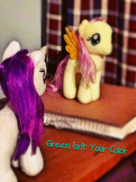 Size: 2448x3264 | Tagged: derpibooru import, fluttershy, irl, photo, plushie, rarity, safe, ty