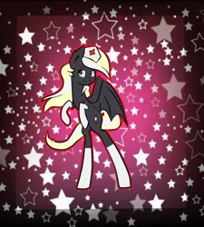 Size: 900x1000 | Tagged: safe, artist:clefficia, derpibooru import, oc, oc:nighthaunt, unofficial characters only, bat pony, pony, female, nurse, stars