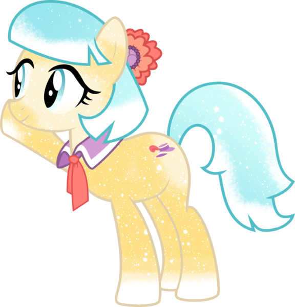 Size: 876x913 | Tagged: artist:digiradiance, artist:jeatz-axl, coco pommel, derpibooru import, galaxy, safe, simple background, solo, transparent background, vector