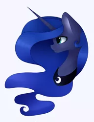 Size: 2300x3000 | Tagged: artist:luna756, derpibooru import, portrait, princess luna, safe, solo