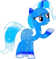 Size: 869x920 | Tagged: safe, artist:90sigma, artist:digiradiance, derpibooru import, trixie, pony, unicorn, female, galaxy, mare, raised hoof, simple background, solo, transparent background, vector