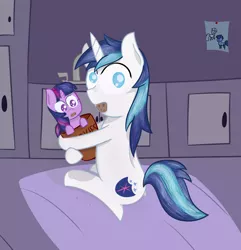 Size: 1350x1400 | Tagged: artist:vengefulstrudel, colt, cookie, cookie jar, cookie thief, derpibooru import, filly, filly twilight sparkle, food, safe, shining armor, twilight sparkle