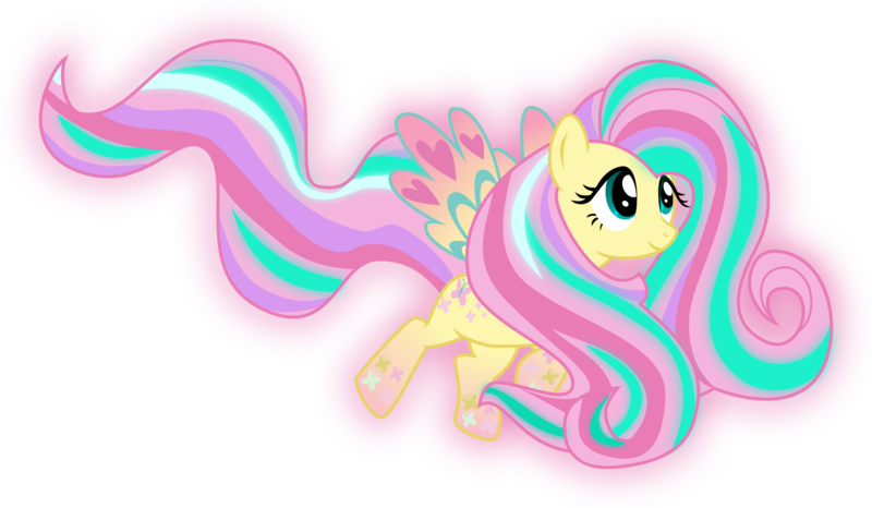 Size: 1639x955 | Tagged: artist:kimberlythehedgie, colored wings, derpibooru import, fluttershy, multicolored wings, rainbow power, rainbow wings, safe, solo, wings