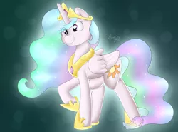 Size: 1280x948 | Tagged: artist:flufgun, derpibooru import, princess celestia, safe, solo