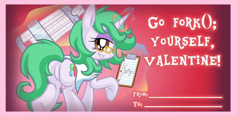 Size: 1800x880 | Tagged: questionable, artist:cazra, derpibooru import, oc, oc:prisma planes, unofficial characters only, pony, unicorn, clipboard, fancy mathematics, glasses, integral, math, nerd, nerd pony, nerdy, programming, rule 63, valentine, vulgar