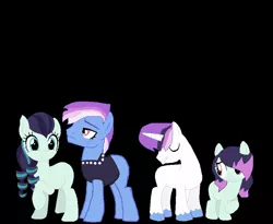 Size: 920x756 | Tagged: artist:patricia34, coloratura, derpibooru import, family, female, limelight, limerara, male, oc, offspring, parent:coloratura, parent:limelight, parents:limerara, safe, shipping, straight, unnamed oc