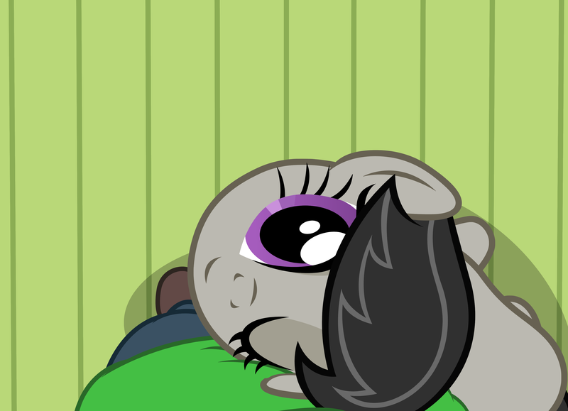 Size: 3300x2390 | Tagged: safe, artist:badumsquish, derpibooru import, octavia melody, earth pony, human, pony, badumsquish is trying to murder us, behaving like a cat, cute, daaaaaaaaaaaw, female, looking at you, nuzzling, offscreen character, pov, rubbing, smiling, tavibetes, tavicat, weapons-grade cute, wink