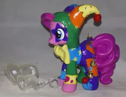 Size: 1501x1161 | Tagged: 3d print, artist:gryphyn-bloodheart, crystal fair con, custom, derpibooru import, flugelhorn, hat, irl, jester hat, photo, pinkie pie, safe, toy