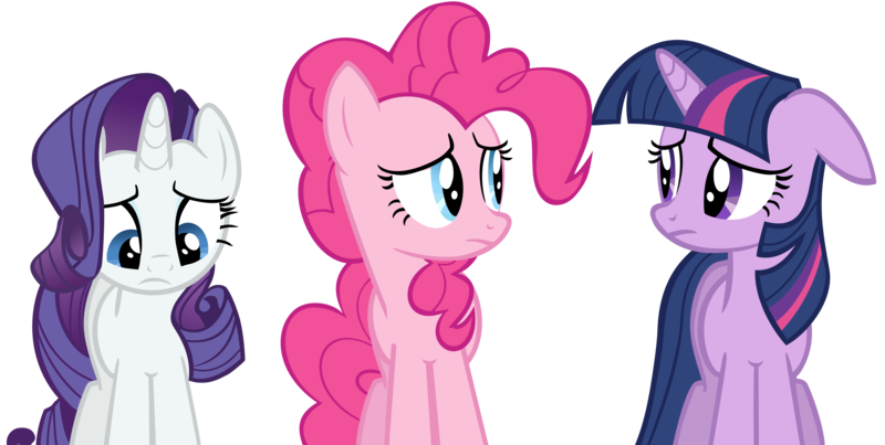 Size: 4000x2015 | Tagged: artist:likonan, derpibooru import, pinkie pie, rarity, safe, simple background, transparent background, twilight sparkle, vector