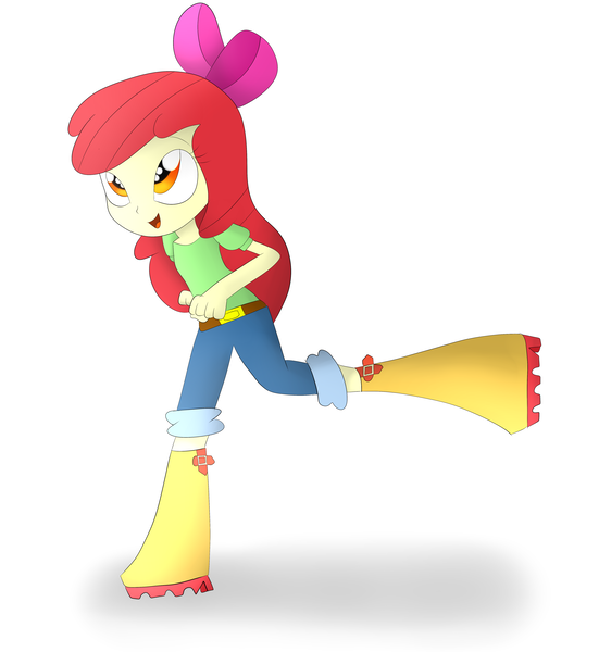 Size: 4500x4900 | Tagged: safe, artist:graytyphoon, derpibooru import, apple bloom, equestria girls, absurd resolution, solo