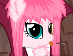 Size: 650x500 | Tagged: safe, artist:mixermike622, derpibooru import, oc, oc:fluffle puff, unofficial characters only, clothes, costume, david bowie, eyeliner, goblin king, heterochromia, jareth, labyrinth (movie), movie reference, pffftftpfpfffttff, pfft, reaction image, solo, stare, tongue out