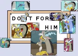 Size: 1024x731 | Tagged: derpibooru import, discord, do it for her, do it for him, draconequus, meme, safe, the simpsons