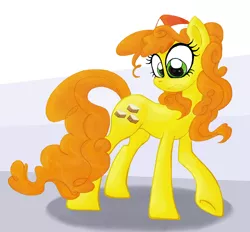 Size: 938x870 | Tagged: safe, artist:supersheep64, derpibooru import, carrot cake, earth pony, cream cake, rule 63, solo