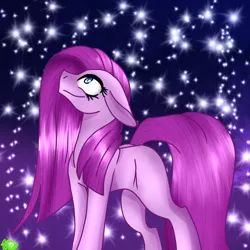 Size: 800x800 | Tagged: safe, artist:immagoddampony, derpibooru import, pinkie pie, night, pinkamena diane pie, solo