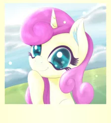 Size: 3446x3840 | Tagged: safe, artist:an-m, derpibooru import, twinkleshine, pony, unicorn, adorableshine, cute, female, high res, looking at you, mare, pink hair, pink mane, solo