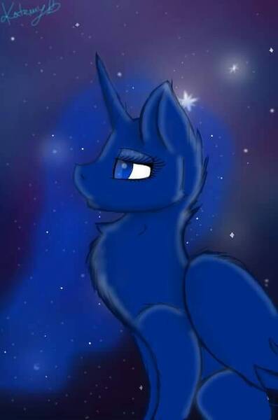 Size: 480x726 | Tagged: artist:katy123fnaf, derpibooru import, princess luna, safe, solo