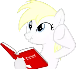 Size: 3000x2720 | Tagged: safe, artist:tuesday, derpibooru import, oc, oc:aryanne, unofficial characters only, earth pony, pony, blackletter, book, female, holding, looking up, mein kampf, reading, salute, scrunchy face, simple background, solo, touching face, transparent background, vector