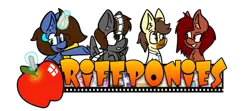 Size: 5000x2216 | Tagged: artist:fortepony, derpibooru import, oc, oc:calpain, oc:forte, oc:penny, oc:thoth penswell, riffponies, safe, unofficial characters only