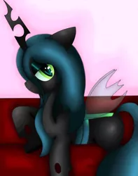 Size: 1409x1788 | Tagged: artist:king-sombrero, derpibooru import, queen chrysalis, safe, solo