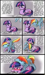 Size: 3600x6000 | Tagged: safe, artist:captainpudgemuffin, derpibooru import, rainbow dash, twilight sparkle, twilight sparkle (alicorn), alicorn, pony, :t, absurd resolution, bedroom eyes, behaving like a cat, blushing, book, captainpudgemuffin is trying to murder us, chest fluff, comic, cute, dashabetes, eyes closed, female, floppy ears, fluffy, flying, frown, glare, hnnng, lesbian, mare, nesting instinct, non-consensual cuddling, nose wrinkle, nuzzling, ponyloaf, prone, question mark, rainbow cat, raised eyebrow, reading, rubbing, shipping, sitting, sleeping, smiling, snorting, sweet dreams fuel, thinking, twiabetes, twidash, unamused, wavy mouth, weapons-grade cute, wide eyes