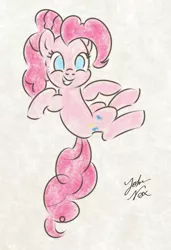 Size: 568x828 | Tagged: artist:noxdrachen, derpibooru import, pinkie pie, safe, solo