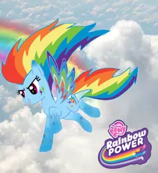 Size: 300x328 | Tagged: artist:danellascattolon, derpibooru import, rainbow dash, rainbow power, safe, solo