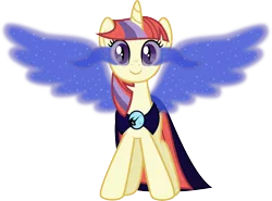 Size: 8823x6531 | Tagged: safe, artist:osipush, derpibooru import, moondancer, pony, unicorn, absurd resolution, artificial wings, augmented, corrupted, dark magic, magic, magic wings, simple background, solo, sombra eyes, transparent background, vector, wings