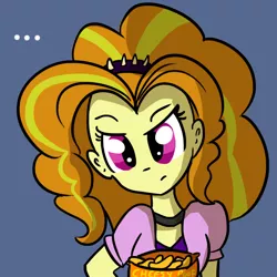 Size: 792x792 | Tagged: safe, artist:tjpones, derpibooru import, adagio dazzle, equestria girls, ..., cheese puffs, solo