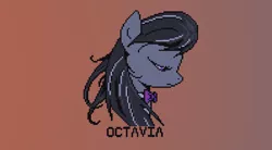 Size: 1060x586 | Tagged: artist:lucario84, derpibooru import, i am octavia, minecraft, minecraft pixel art, octavia melody, pixel art, recreation, safe, solo