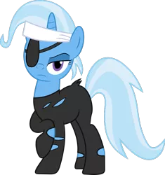 Size: 909x969 | Tagged: safe, artist:sparkblitz, derpibooru import, trixie, pony, unicorn, female, future trixie, future twilight, looking at you, mare, simple background, solo, transparent background