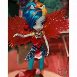Size: 640x640 | Tagged: safe, derpibooru import, official, rainbow dash, equestria girls, legend of everfree, doll, solo, toy