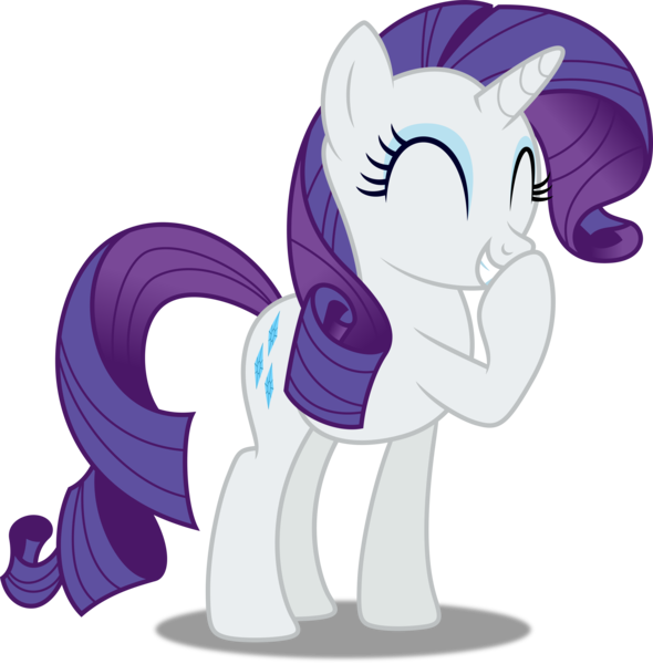 Size: 5000x5081 | Tagged: absurd resolution, artist:dashiesparkle, derpibooru import, rarity, safe, simple background, smiling, solo, transparent background, vector