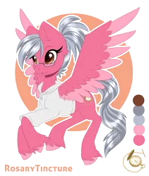 Size: 950x1123 | Tagged: safe, artist:peridotkitty, derpibooru import, oc, oc:rosary tincture, unofficial characters only, pegasus, pony, clothes, commission, glasses, hoodie, pocket watch, ponytail, solo, sweatshirt