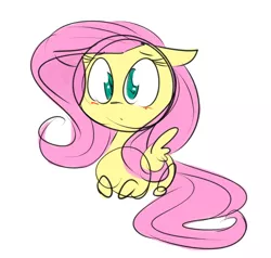 Size: 1280x1221 | Tagged: artist:estrill, derpibooru import, floppy ears, fluttershy, safe, sketch, solo