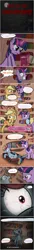 Size: 1300x9700 | Tagged: applejack, artist:photonicsoup, comic, comic:rise of the rainbeiber, derpibooru import, pinkie pie, rainbow dash, safe, twilight sparkle