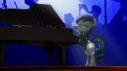 Size: 1920x1080 | Tagged: 3d, artist:turbovilka, clothes, coloratura, derpibooru import, dress, eyes closed, piano, playing, rara, safe, singing, solo, source filmmaker, spotlight