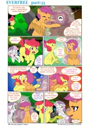 Size: 6197x8760 | Tagged: safe, artist:jeremy3, derpibooru import, apple bloom, scootaloo, sweetie belle, pony, comic:everfree, absurd resolution, comic, cutie mark crusaders