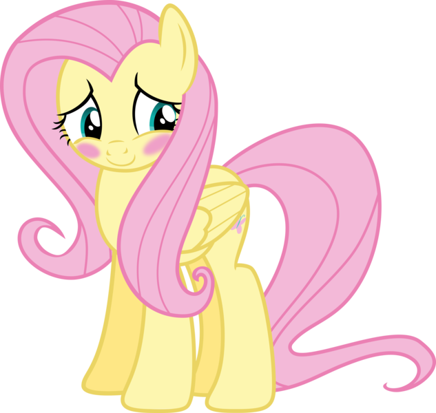 Size: 6000x5690 | Tagged: absurd resolution, artist:pilot231, blushing, cute, derpibooru import, fluttershy, safe, scare master, shyabetes, simple background, solo, transparent background, vector