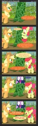 Size: 2000x6600 | Tagged: apple bloom, applejack, artist:dtcx97, comic, derpibooru import, jack and the beanstalk, kill it with fire, semi-grimdark, twilight snapple, twilight sparkle