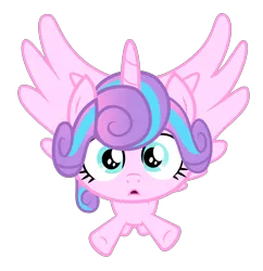 Size: 4000x4129 | Tagged: artist:ivacatherianoid, derpibooru import, princess flurry heart, safe, season 6, simple background, solo, that was fast, the crystalling, transparent background, vector