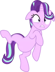 Size: 4839x6384 | Tagged: absurd resolution, artist:osipush, belly, cute, derpibooru import, floppy ears, new hairstyle, safe, season 6, simple background, solo, spoiler:s06, starlight glimmer, that was fast, the crystalling, transparent background, vector